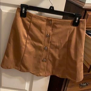 Brown skirt